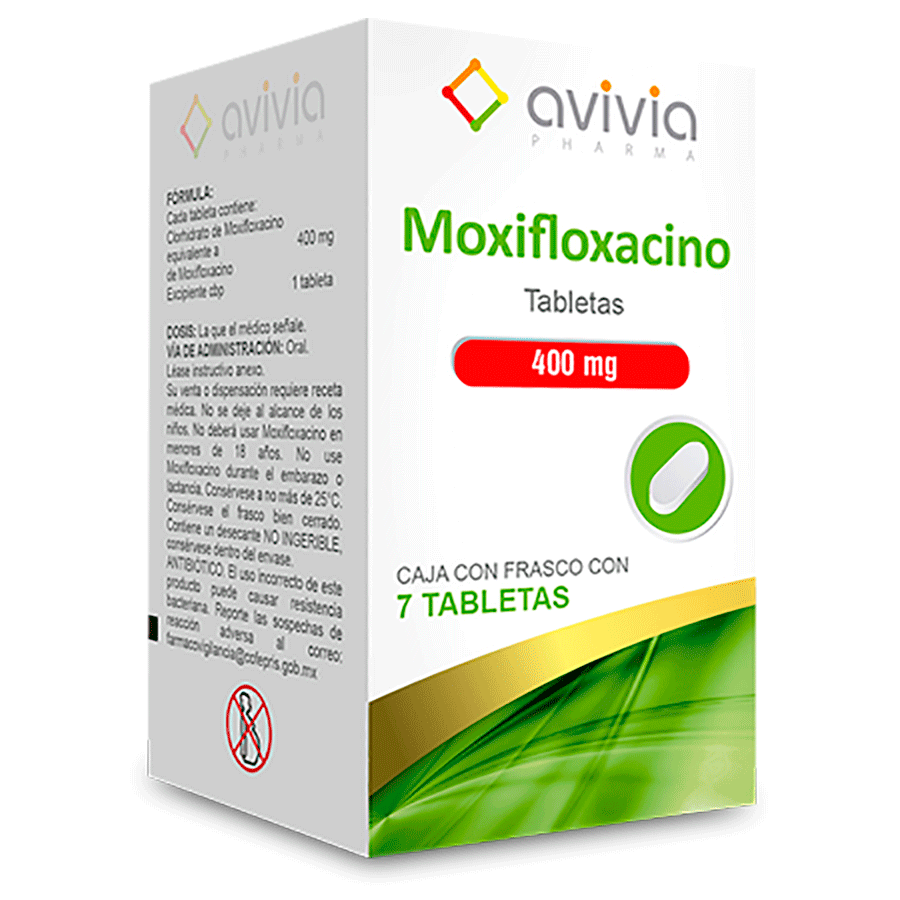 MOXIFLOXACINO 400MG 7TABS