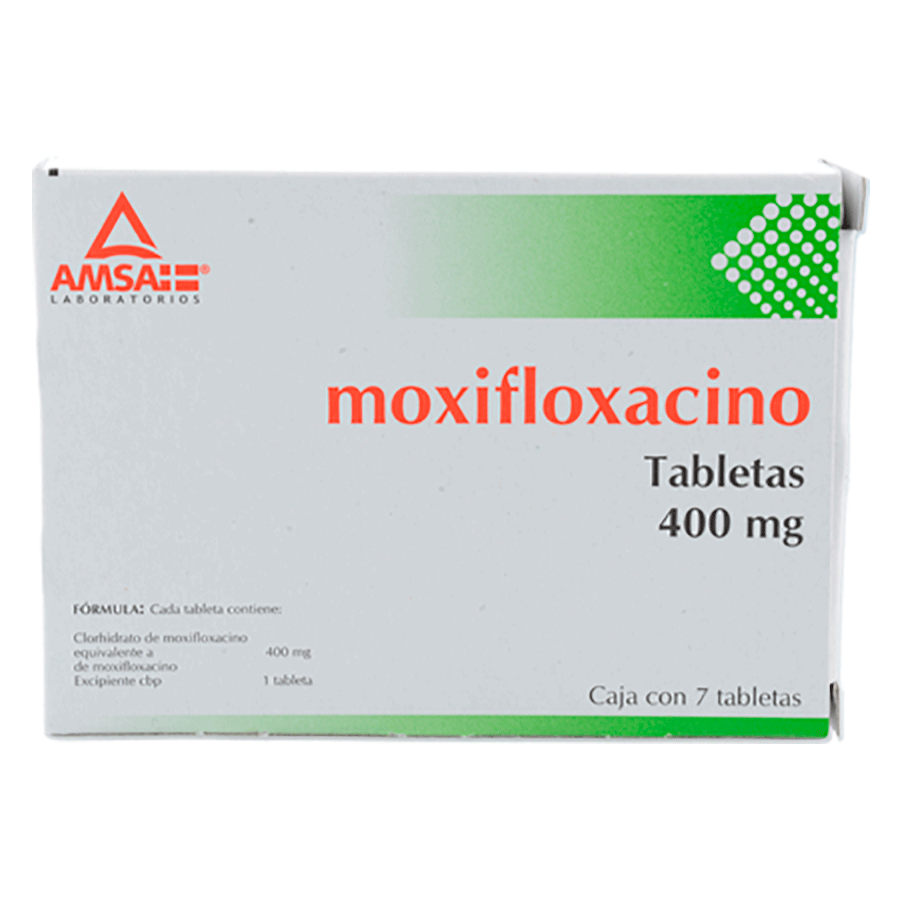 MOXIFLOXACINO 400MG 7TABS