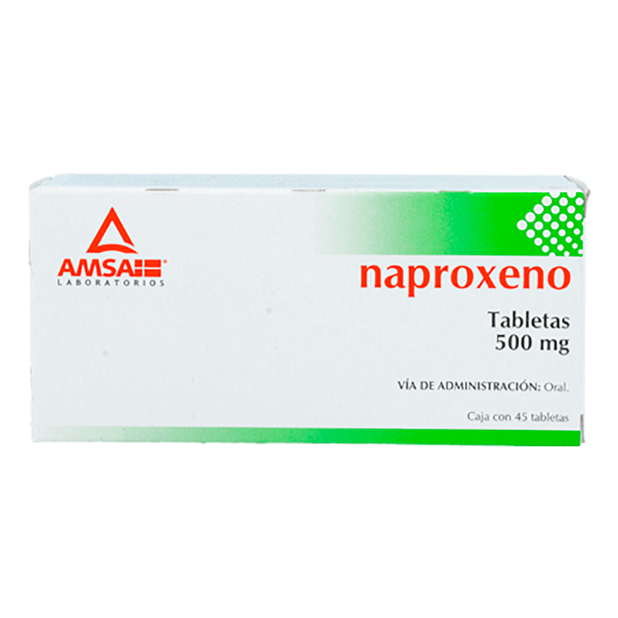 NAPROXENO 500MG 45TAB