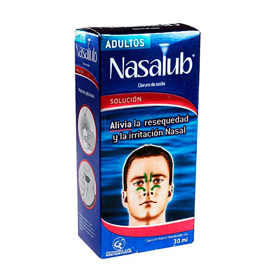 NASALUB ADULTO (0.65 gr+1 gr) 30ML SOL