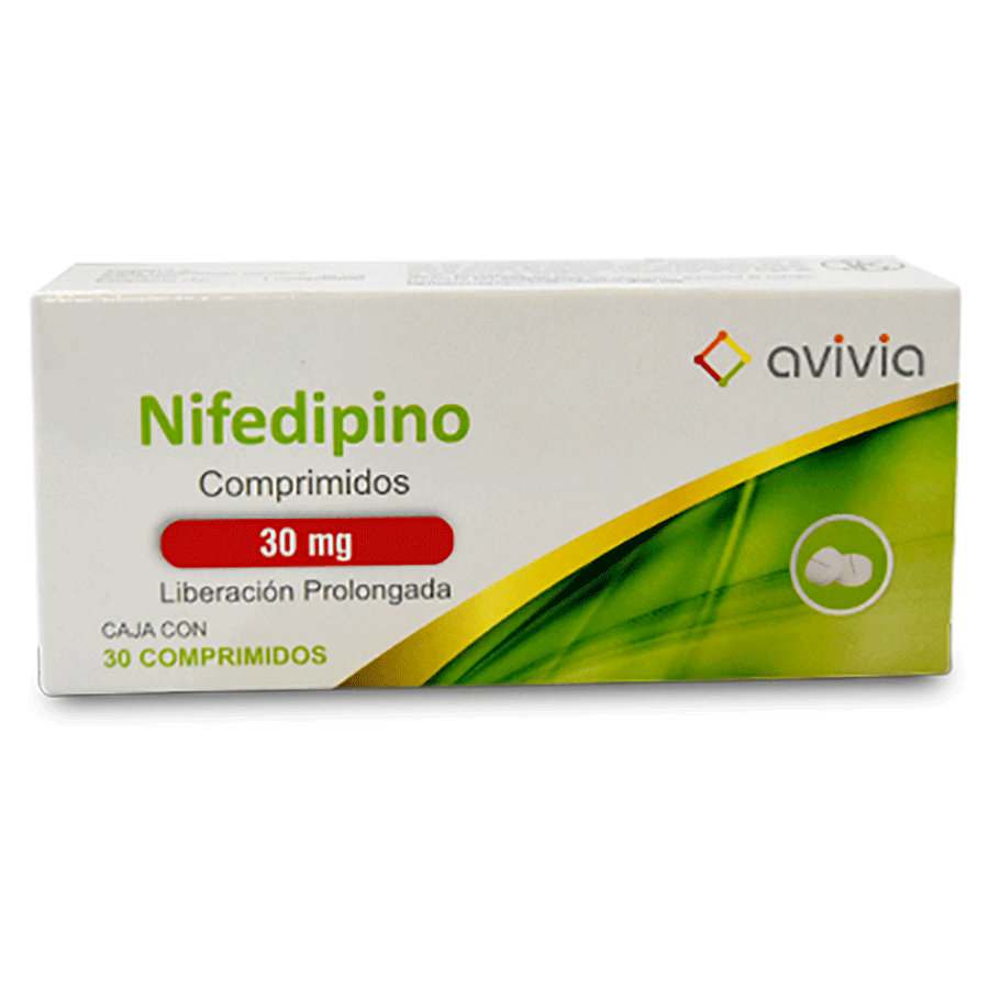 NIFEDIPINO 30MG 30COMP