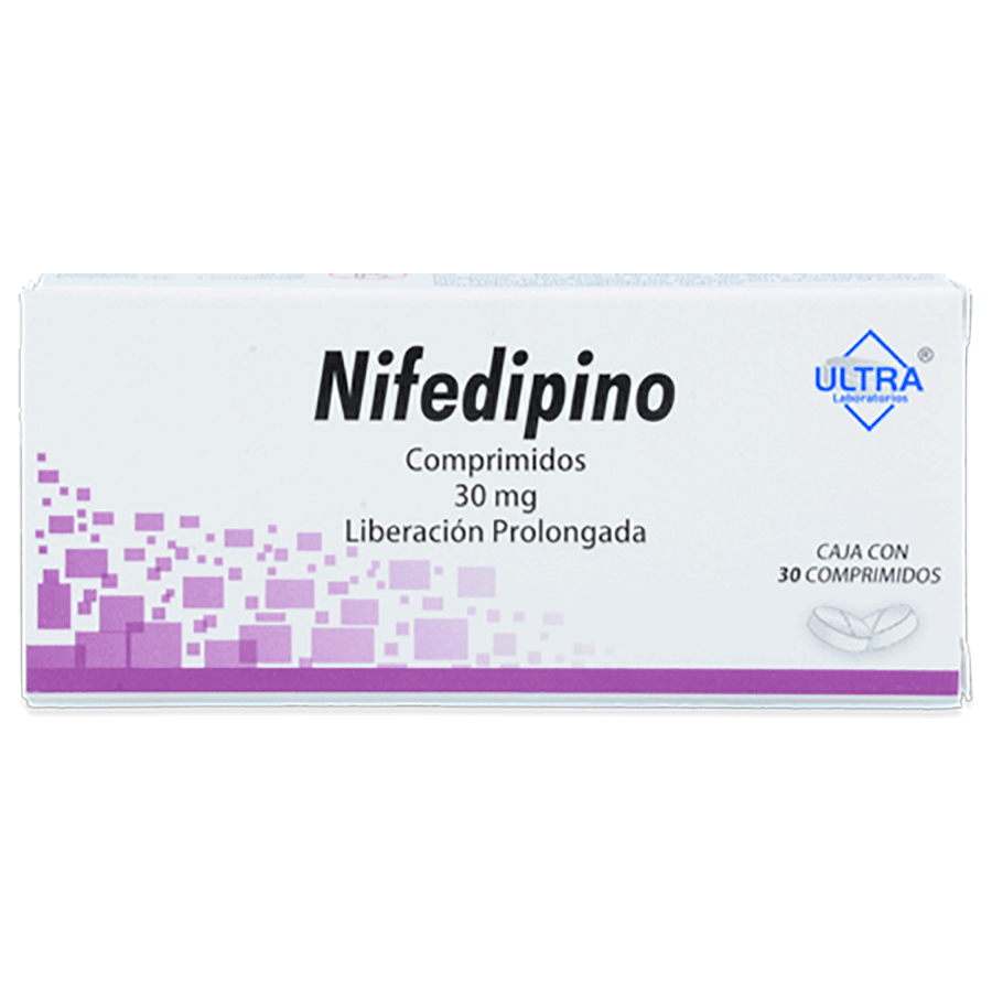 NIFEDIPINO 30MG 30COMP