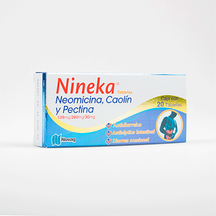 NINEKA (129MG/280MG/30MG) 20TABS