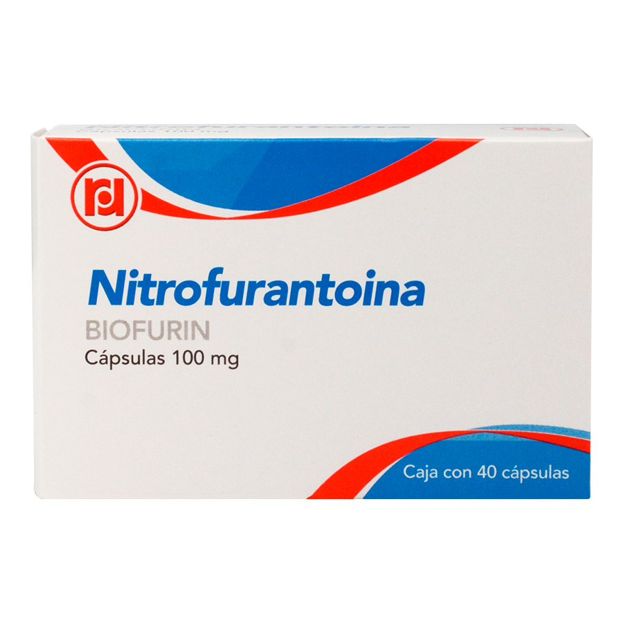 NITROFURANTOINA 100MG 40CAPS