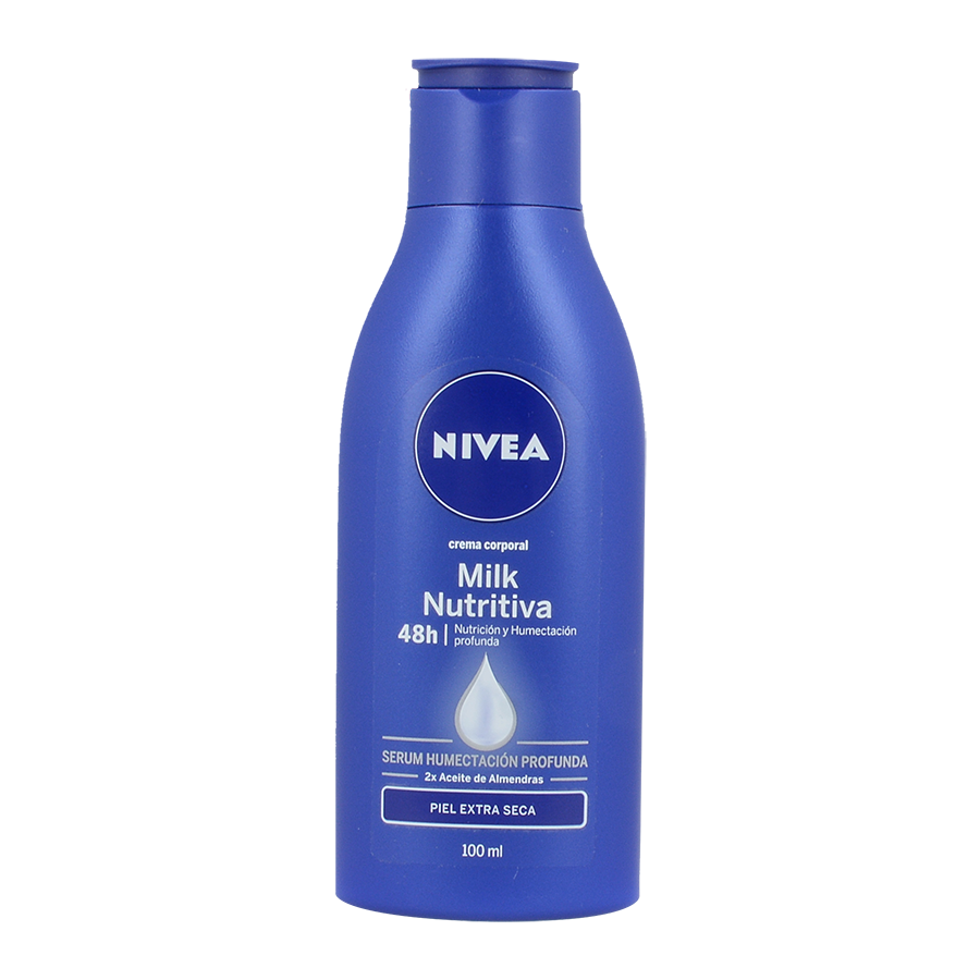 NIVEA MILK NUTRIVA EXTRASECA 100ML CREMA