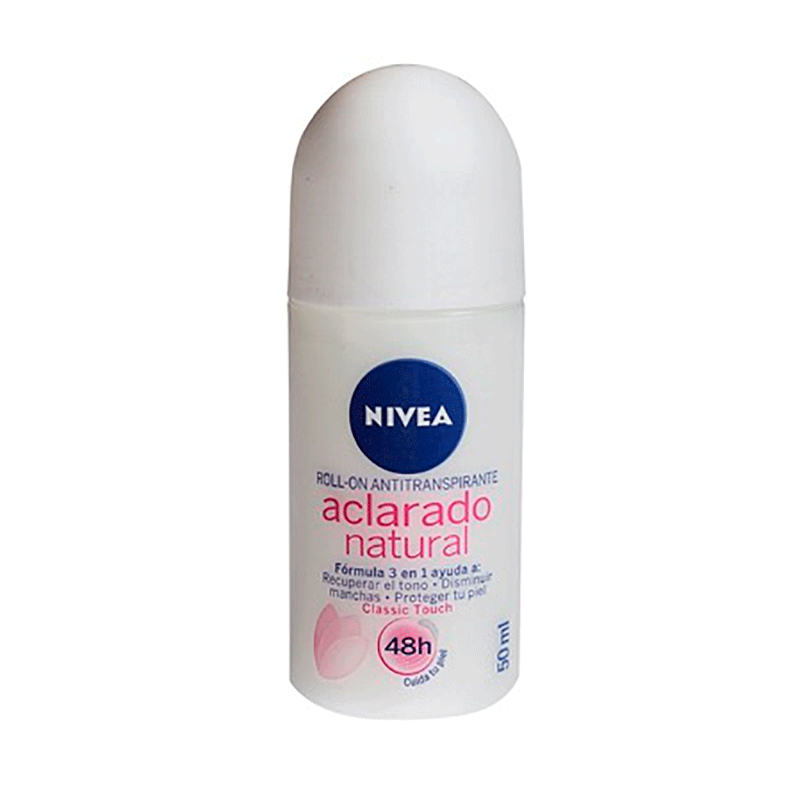 NIVEA DEO ROLL-ON ACLARADO NATURAL 50ML