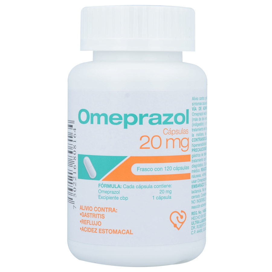 OMEPRAZOL 20MG (ULTROMEP/FM) 120CAPS