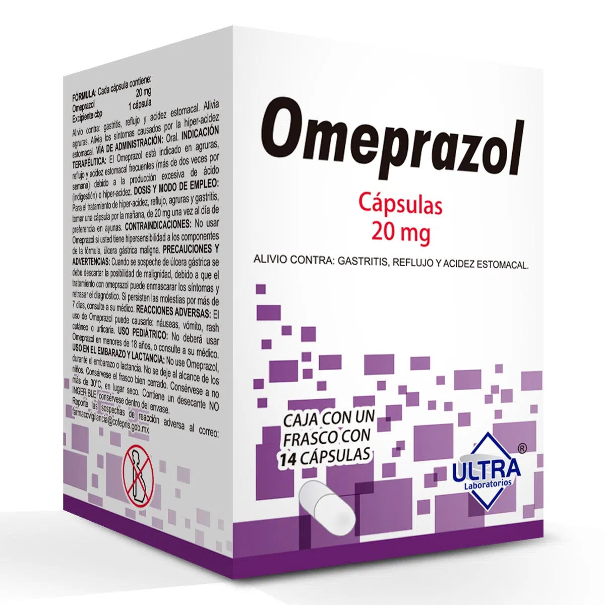 OMEPRAZOL 20MG 14CAPS