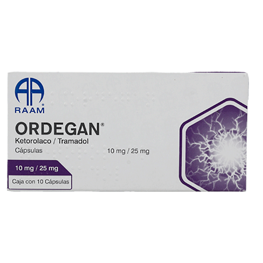 ORDEGAN (10MG/25MG) 10TABS