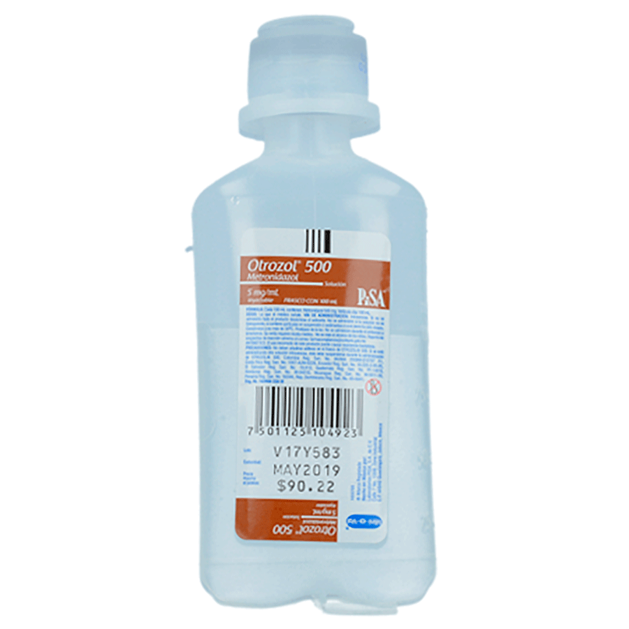 OTROZOL (500ML/100ML) SOL INY 1AMP