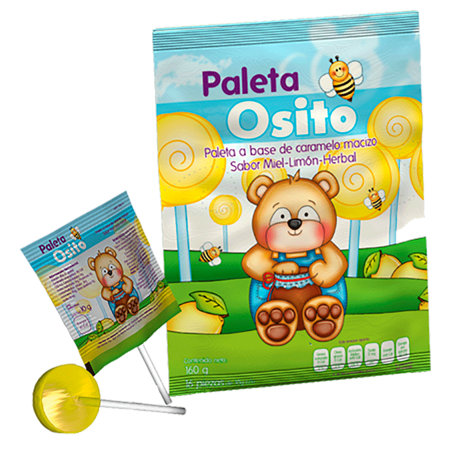 PALETA OSITO 16PZS