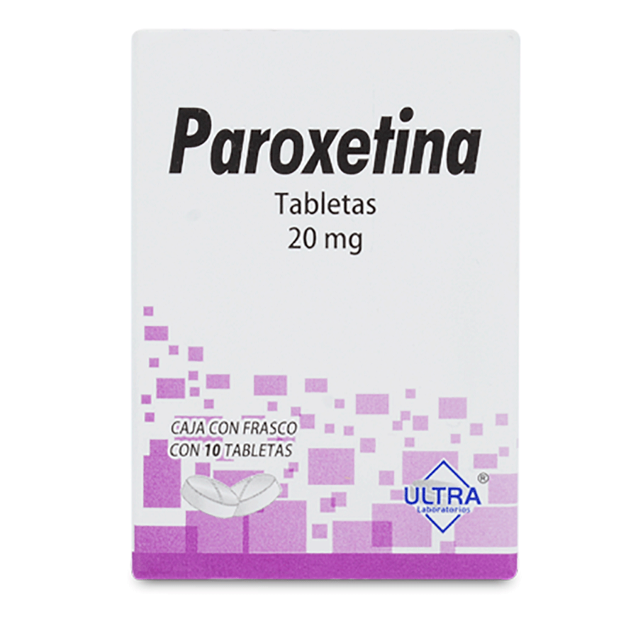 PAROXETINA 20MG 10TABS