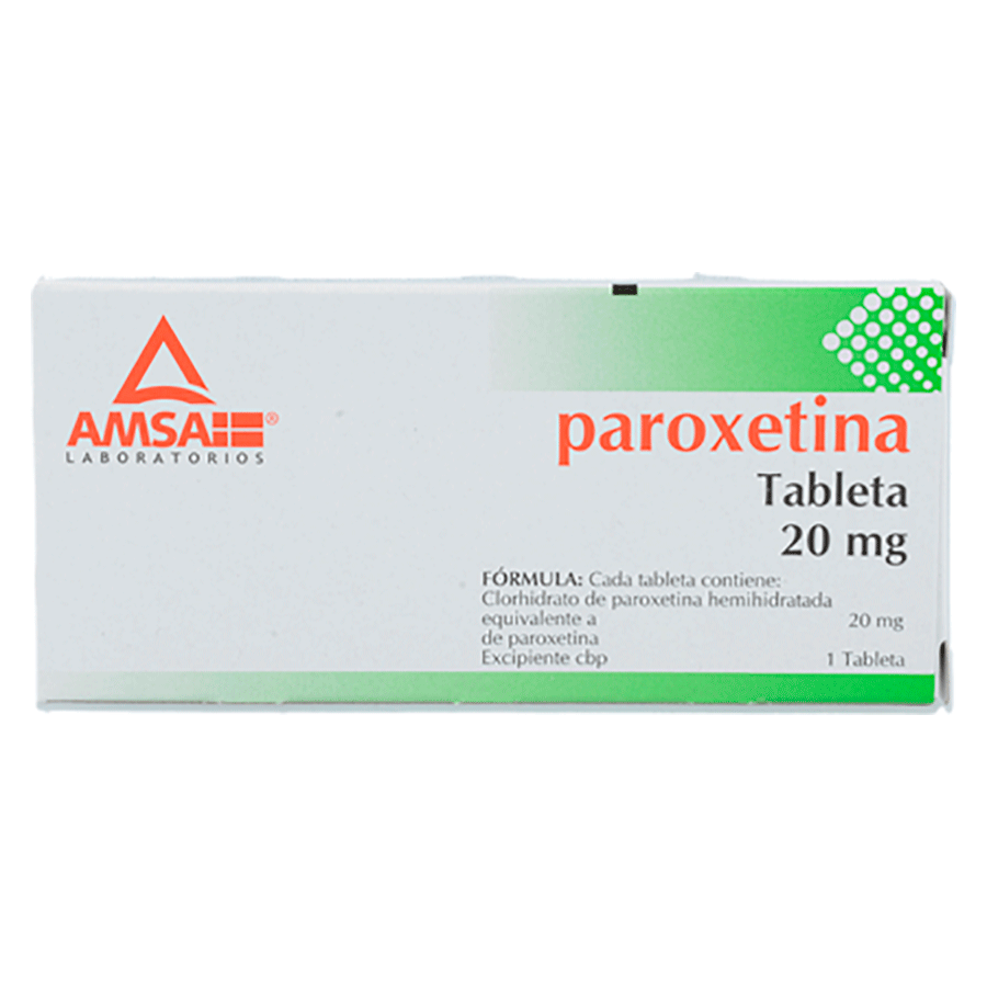 PAROXETINA 20MG 10TABS