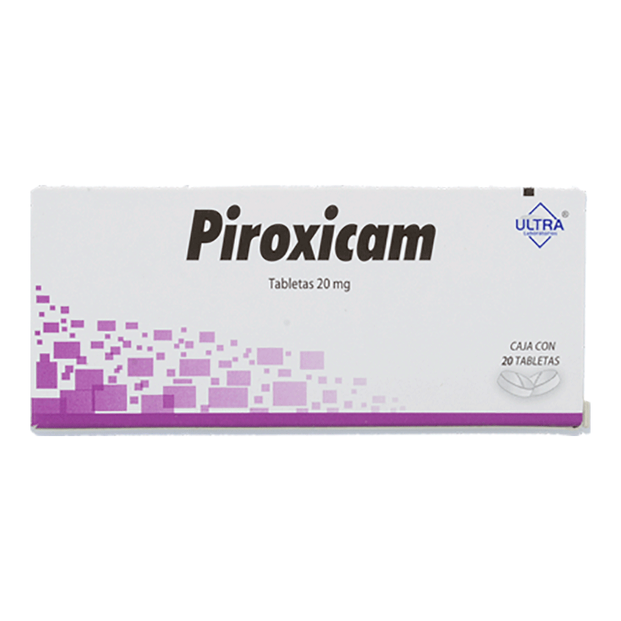 PIROXICAM 20MG 20TABS