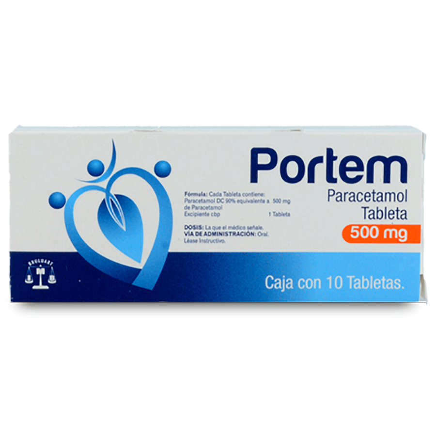 PORTEM (500MG) 10TABS