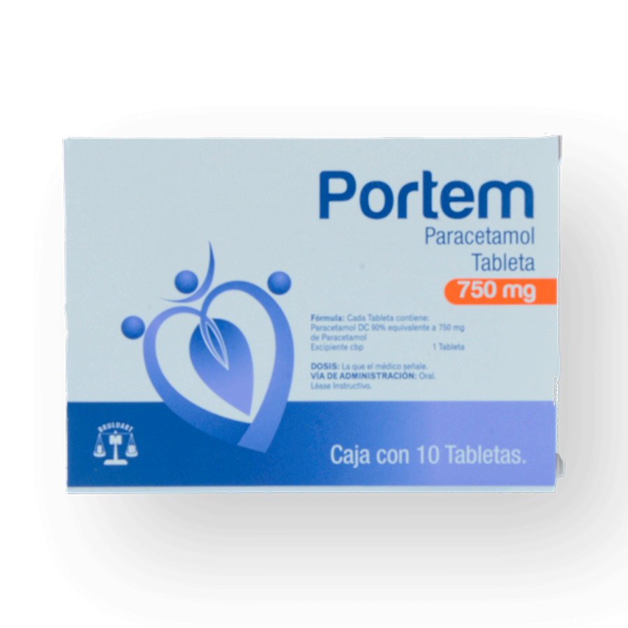 PORTEM (750MG) 10TABS