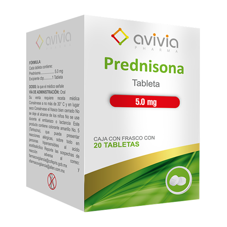 PREDNISONA 5MG 20TABS