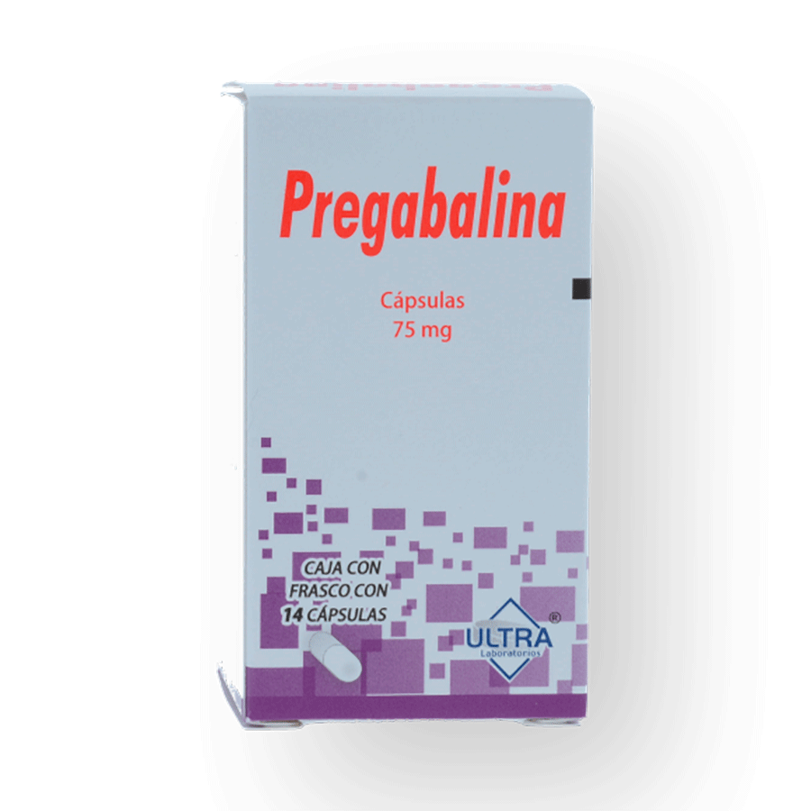 PREGABALINA 75MG 14CAPS