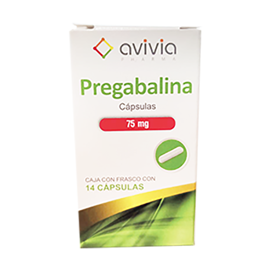 PREGABALINA 75MG 14CAPS