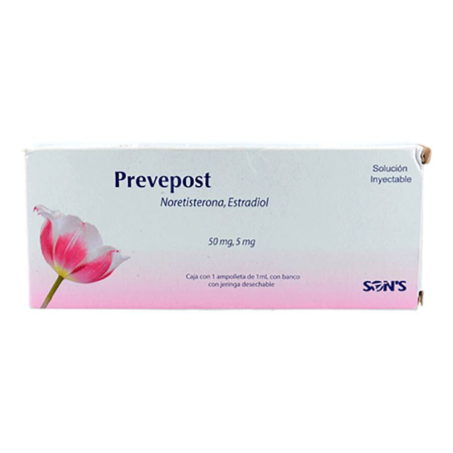 PREVEPOST (50MG/5MG) 1AMP SOL