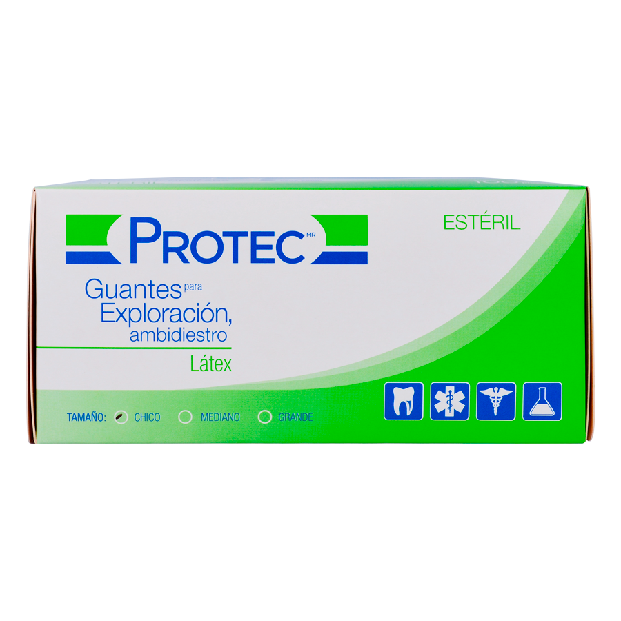 PROTEC GUANTES AMBIDIES CH ESTERIL1PZ