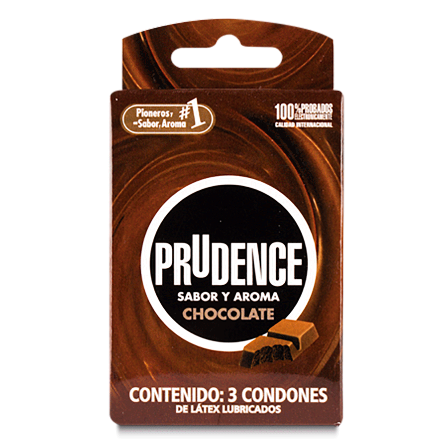 PRUDENCE CHOCOLATE 3 CONDONES