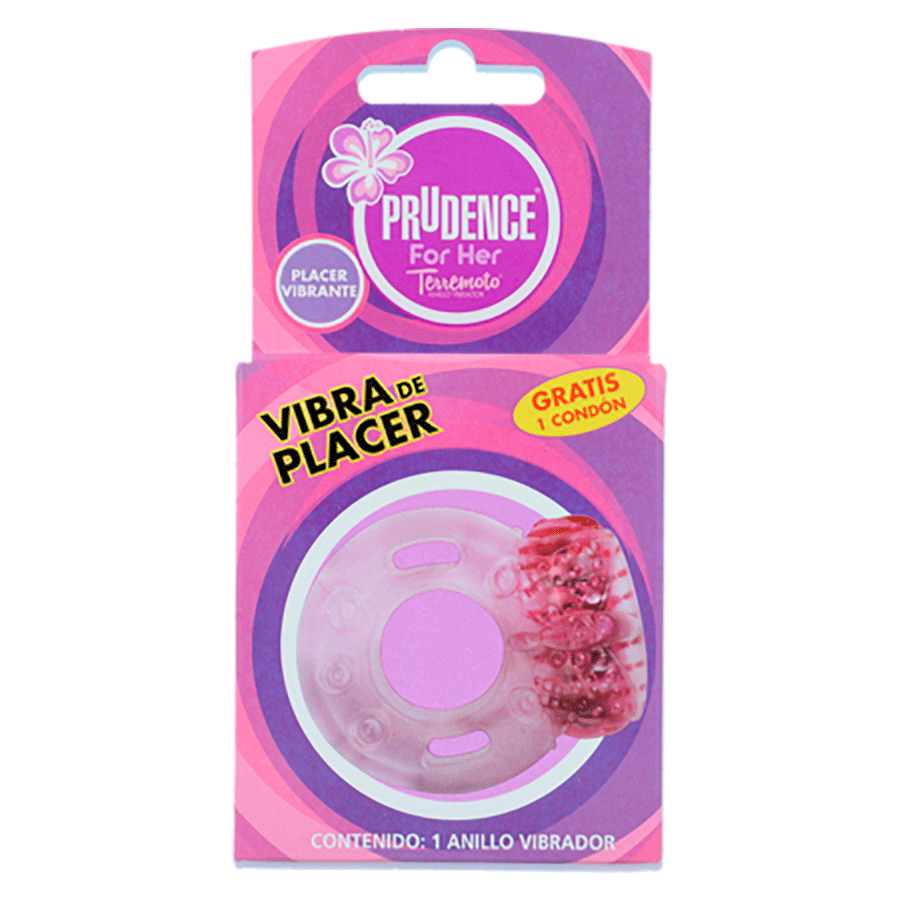 PRUDENCE TERREMOTO (ANILLO VIBRADOR) 1PZA