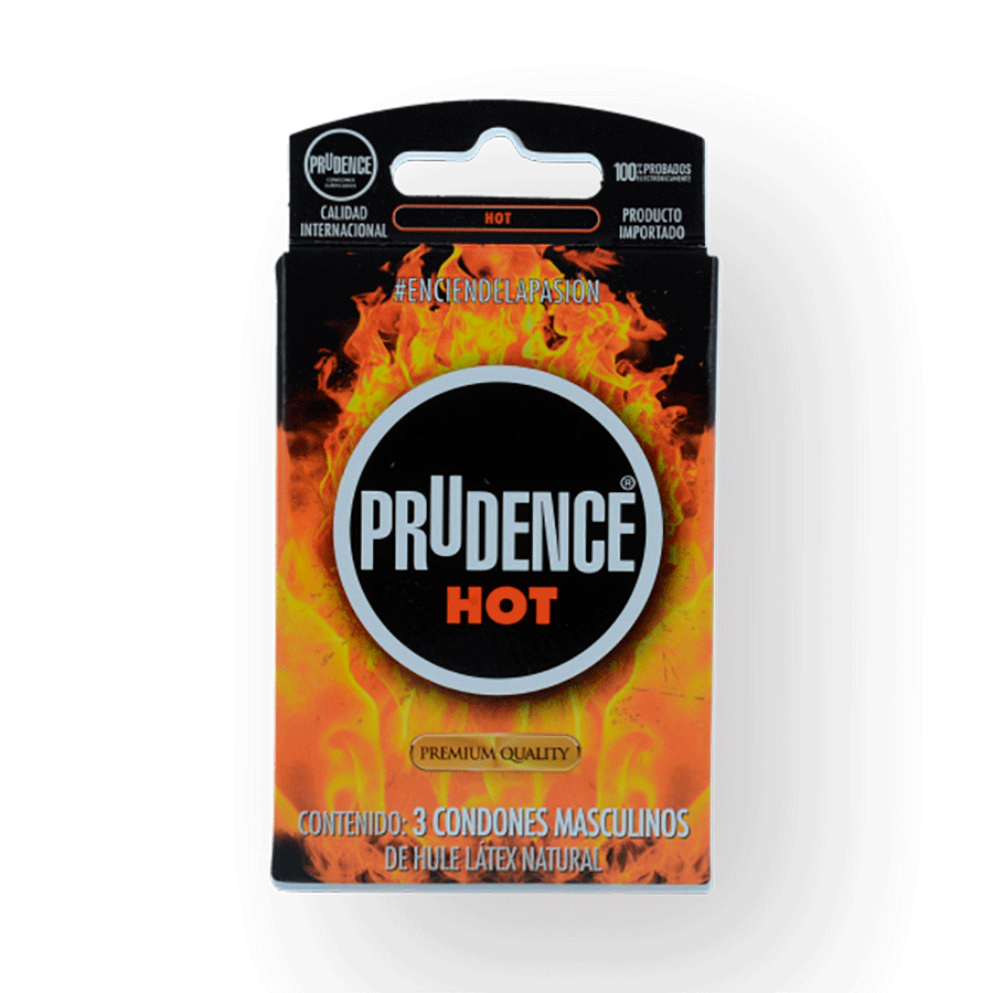 PRUDENCE HOT 3 CONDONES