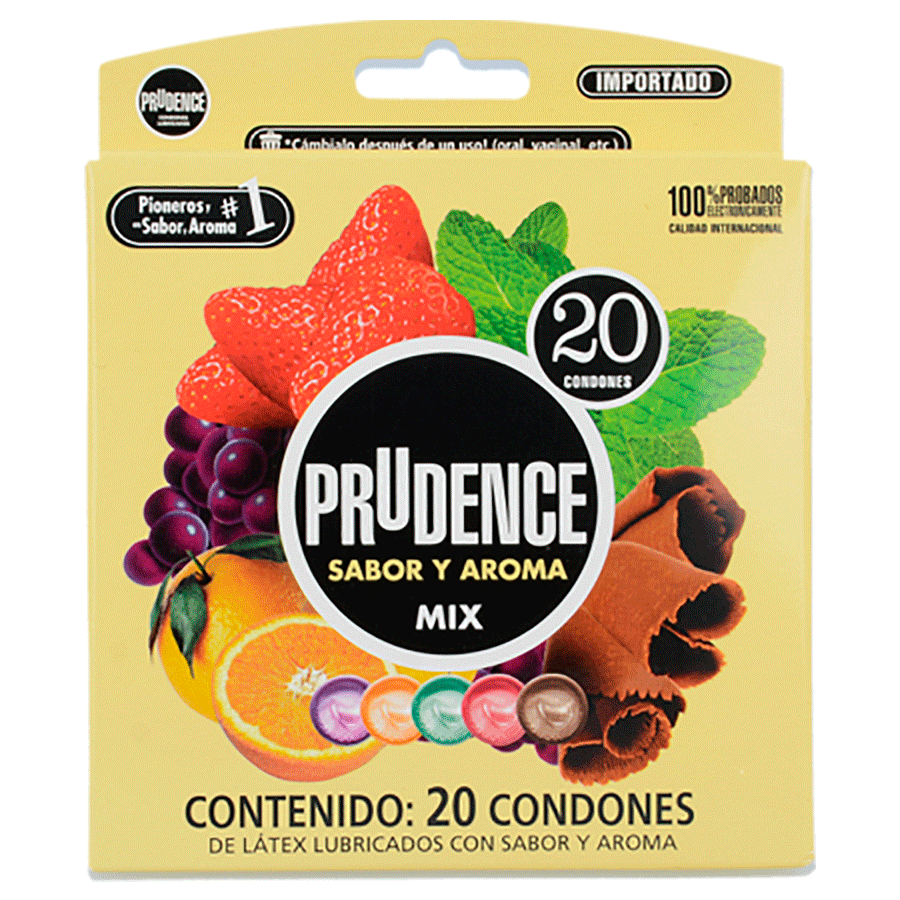 PRUDENCE MIX 20 CONDONES