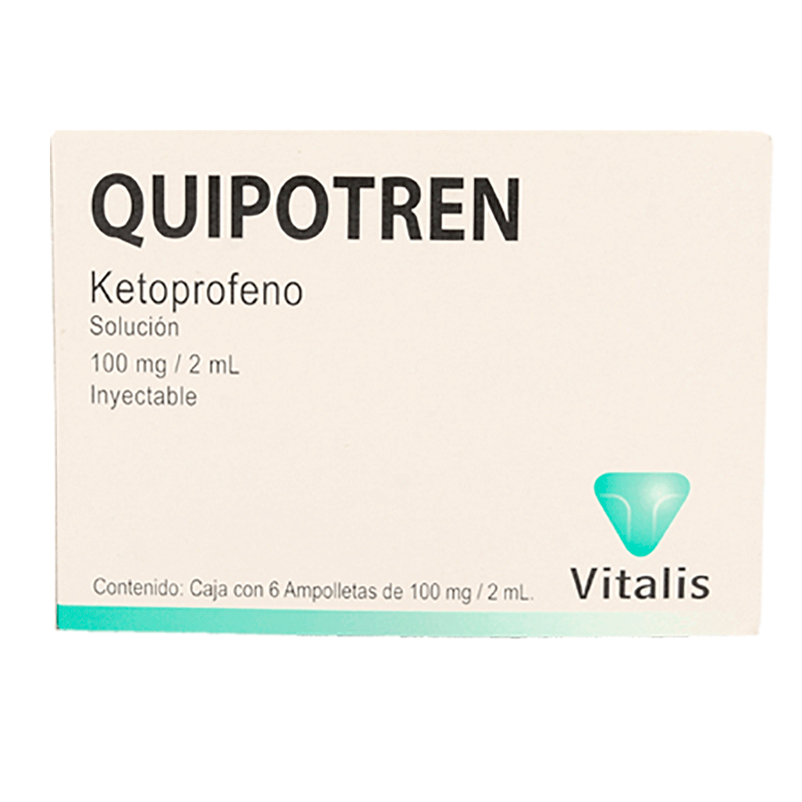 QUIPOTREN (100MG/2ML) 6AMP SOL