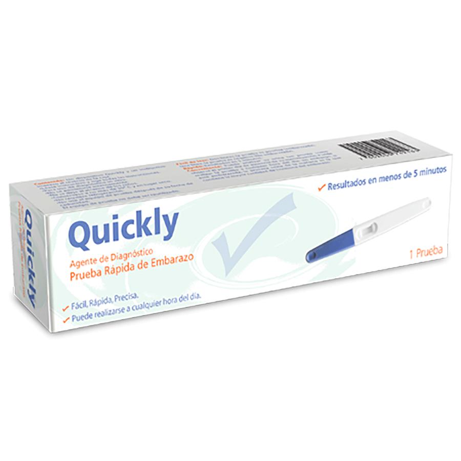 QUICKLY (PRUEBA DE EMBARAZO) 1PZA