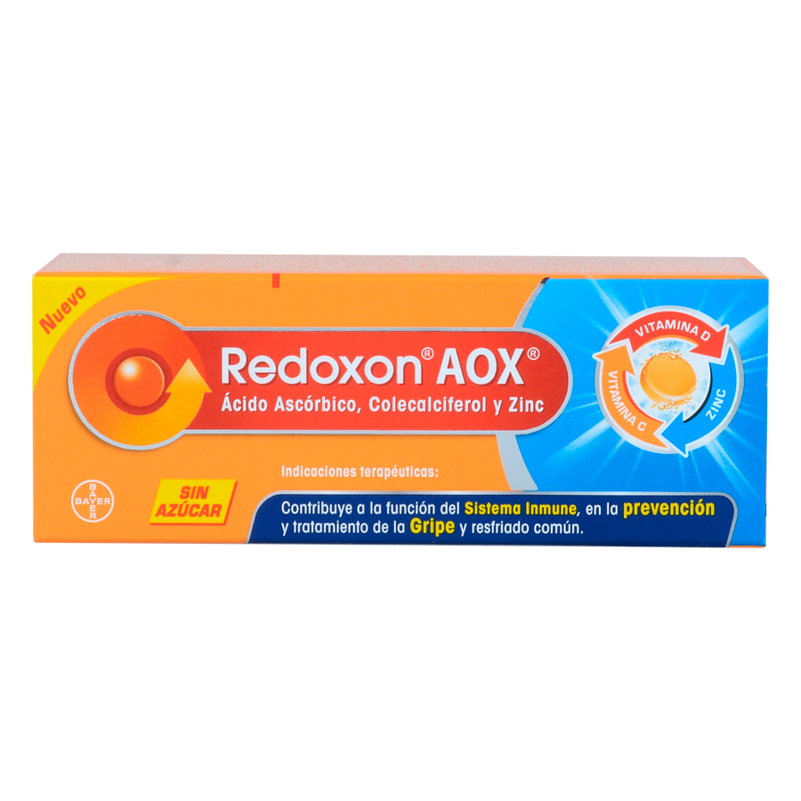 REDOXON AOX SABOR NARANJA 10TABS