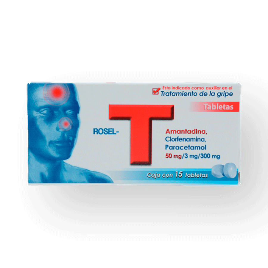 ROSEL T (50MG/3MG/300MG) 15TABS