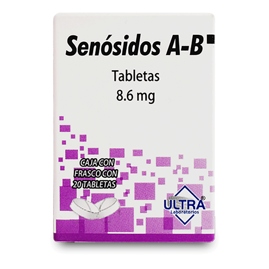 SENOSIDOS A-B 8.6MG 20TABS