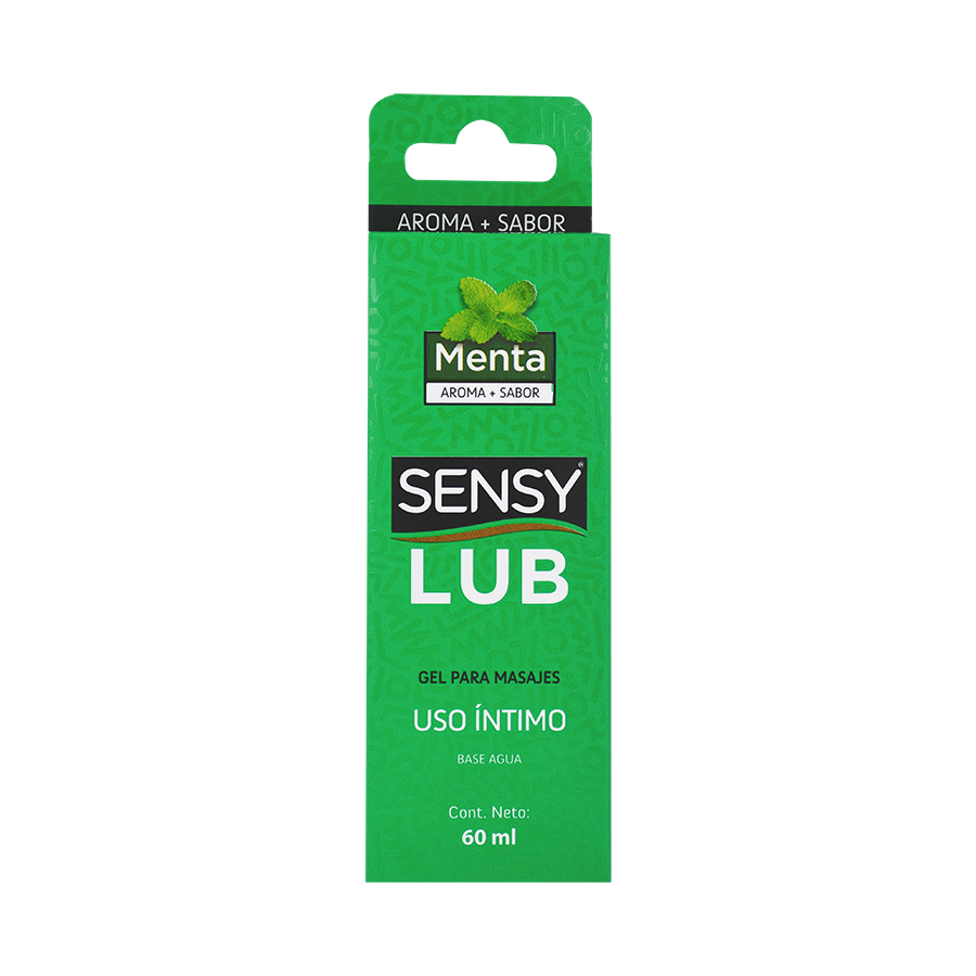 SENSY LUB MENTA GEL 60ML