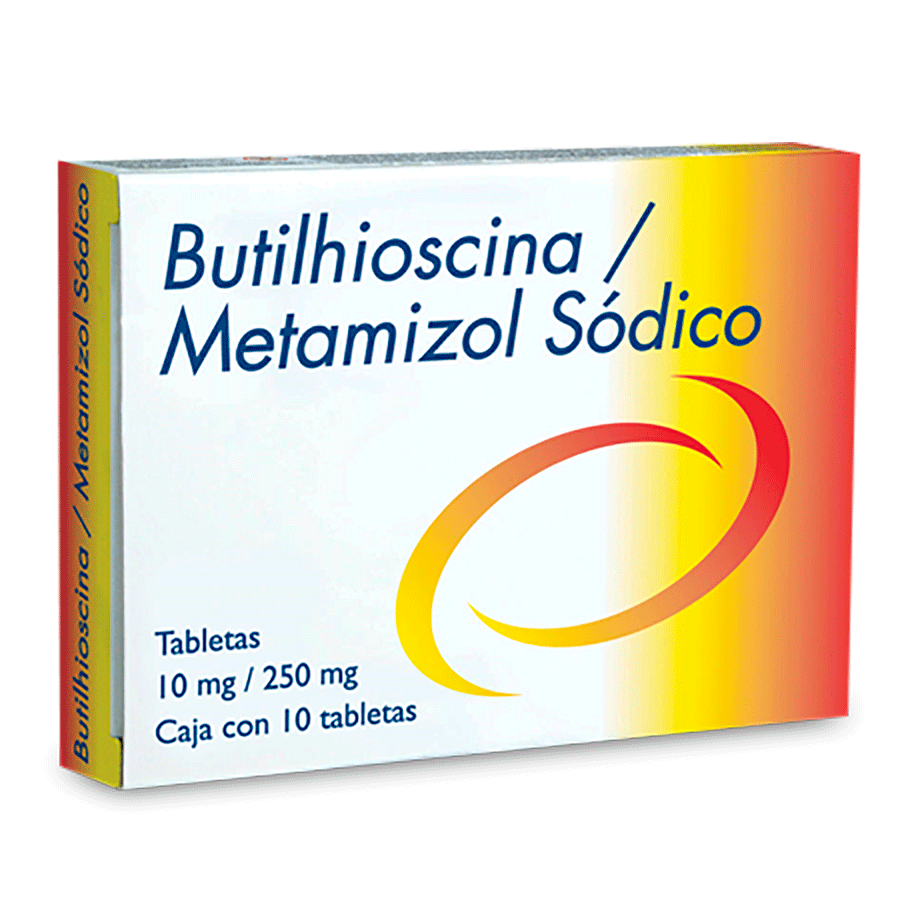 BUTILHIOSCINA,METAMIZOL SODICO 10TAB