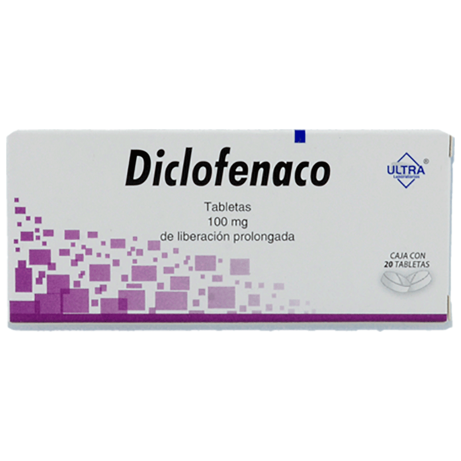 DICLOFENACO SODICO 100MG 20TABS