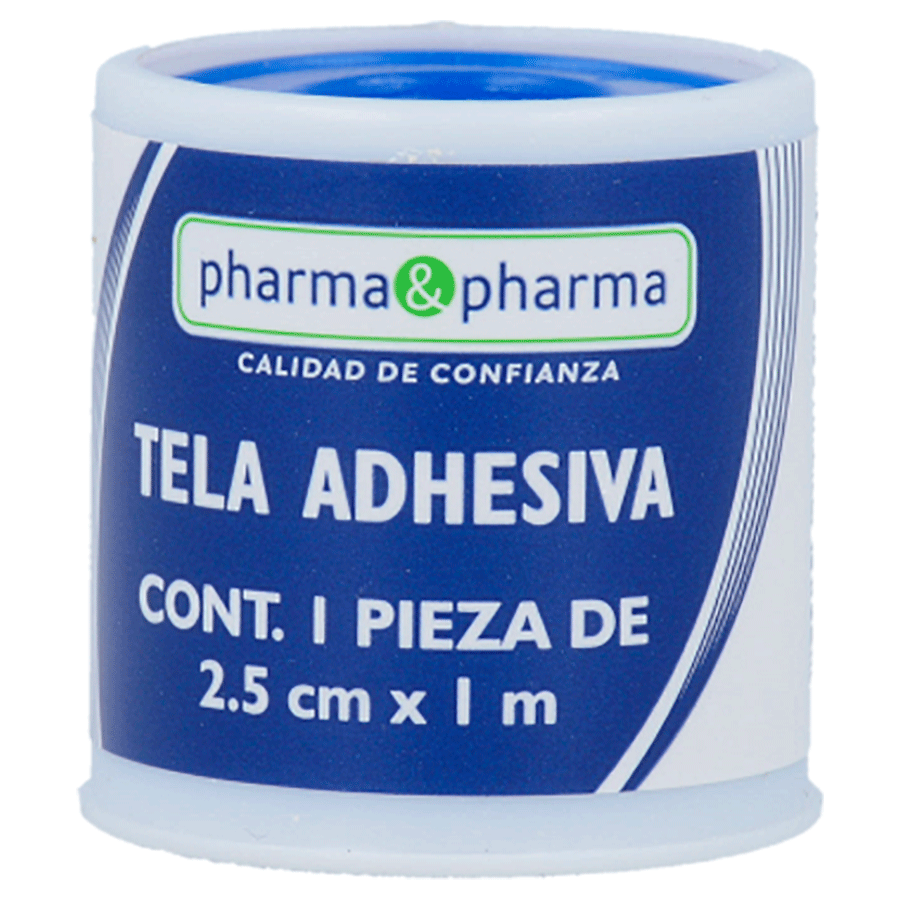 TELA ADHESIVA 2.5CMX1M 1PZA