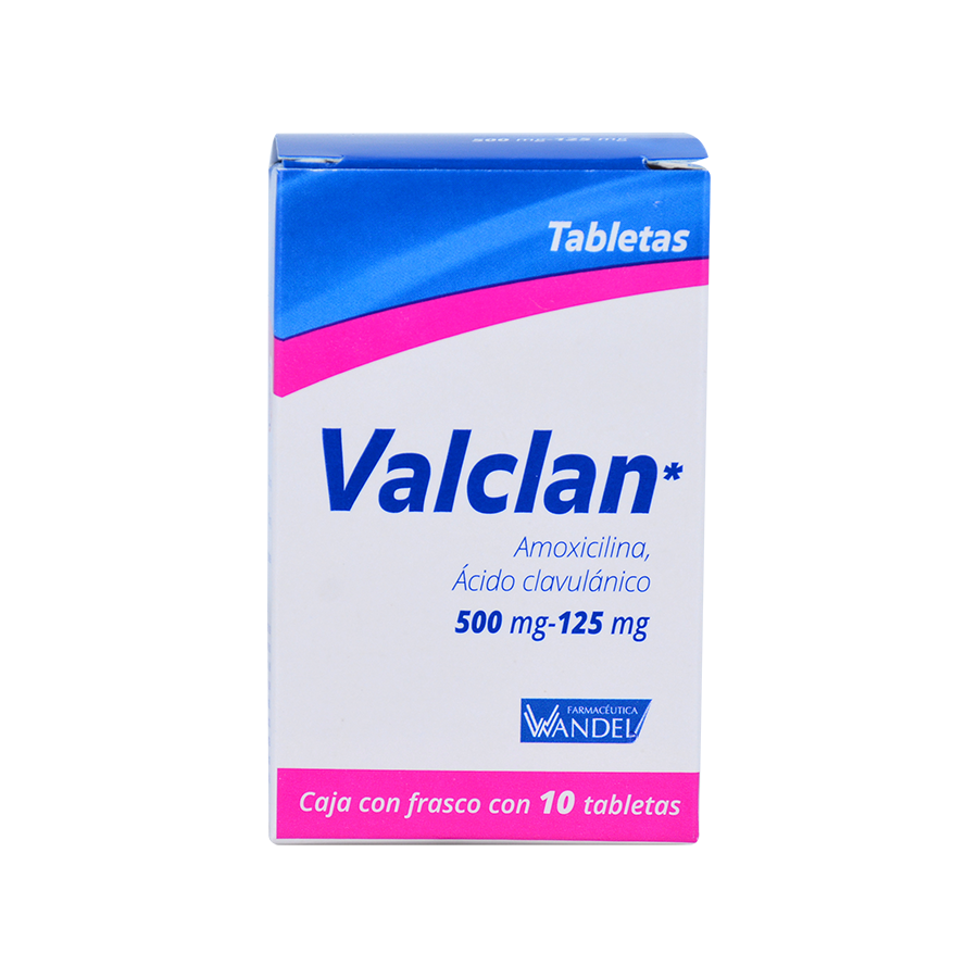 VALCLAN (/500MG/125MG) 10TABS