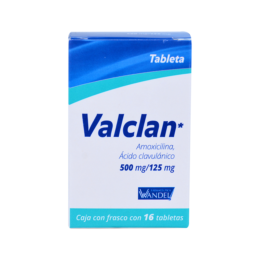 VALCLAN (500MG/125MG) 16TABS